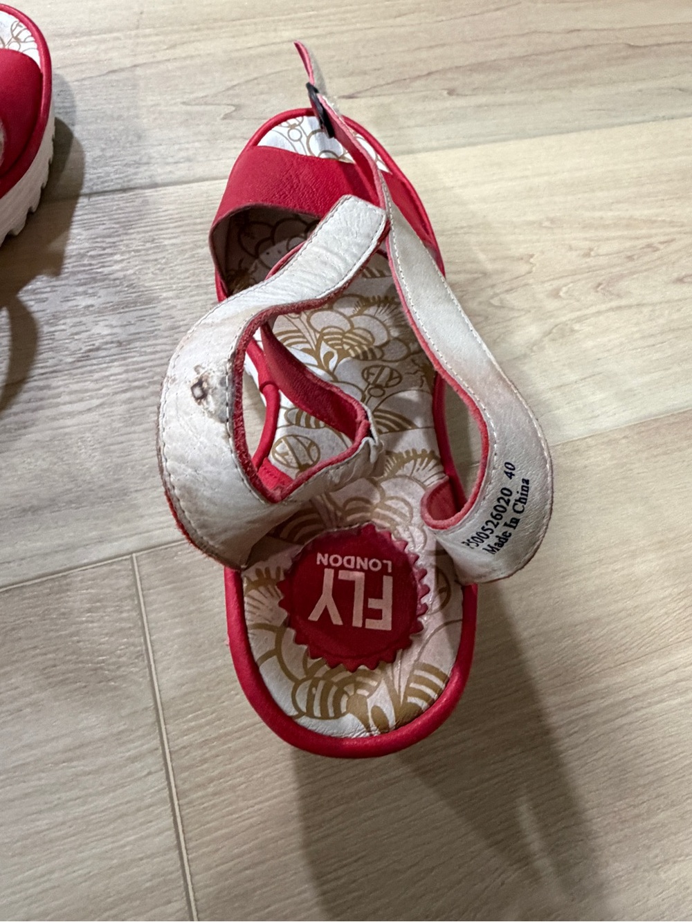 Fly London Yesk Ankle Wrap Sandals—40 EU - Picture 10 of 11